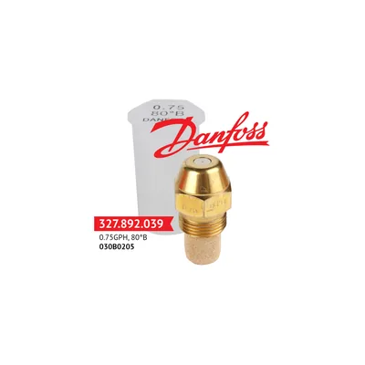 Danfoss Tobera de aceite 0.75GPH,80B 030B0205