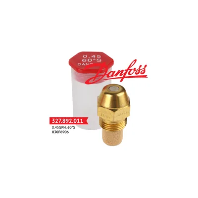 Danfoss Tobera de aceite 0.45GPH,60S 030F6906