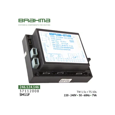 Brahma Centralita de control del quemador SM11F 37112008