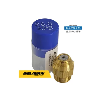 Delavan Tobera de aceite 26.00GPH,45B 02600-45B0