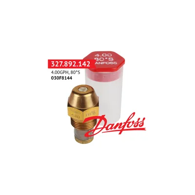 Danfoss Tobera de aceite 4.00GPH,80S 030F8144