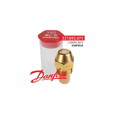 Danfoss Tobera de aceite 1.50GPH,80S 030F8928