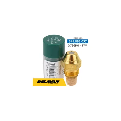 Delavan Tobera de aceite 0.75GPH,45W P0075-45W1
