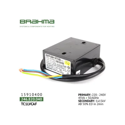Brahma Ignition transformer TC1LVCAF 15910400
