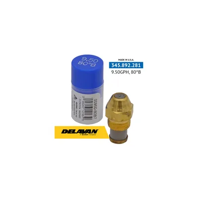 Delavan Tobera de aceite 9.50GPH,80B 00950-80B7