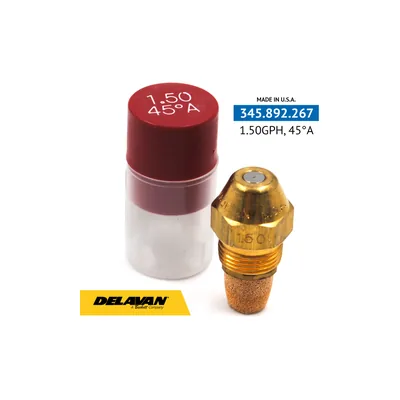 Delavan Tobera de aceite 1.50GPH,45A 00150-45A1
