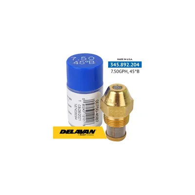 Delavan Tobera de aceite 7.50GPH,45B 00750-45B7
