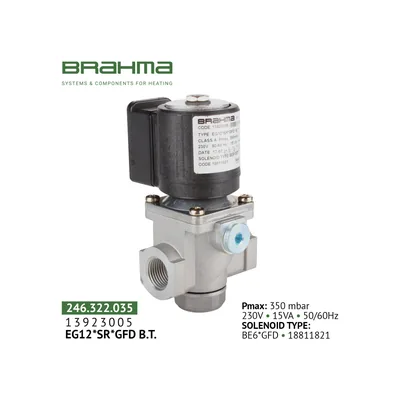 Brahma Válvula de gas EG12*SR*GFD 13923005