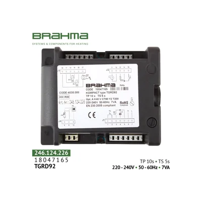 Brahma Controlador del quemador TGRD92 18047165