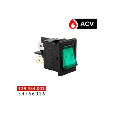 ACV Interruptor 2p verde 54766016