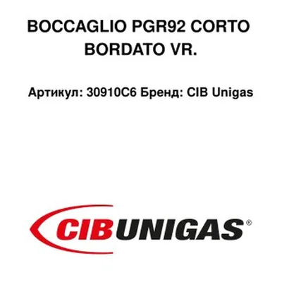 CIB Unigas Tubo de llama 30910C6