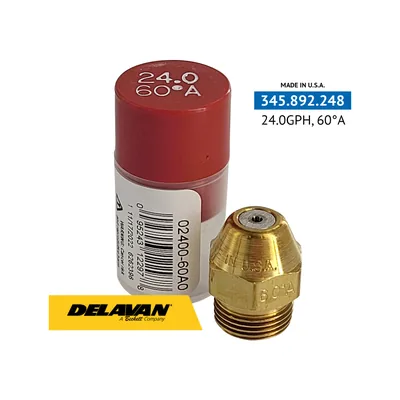 Delavan Tobera de aceite 24.00GPH,60A 02400-60A0