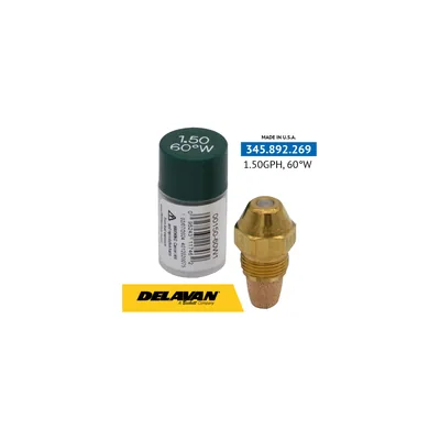 Delavan Tobera de aceite 1.50GPH,60W 00150-60W1