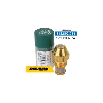 Delavan Tobera de aceite 3.25GPH,60W 00325-60W7