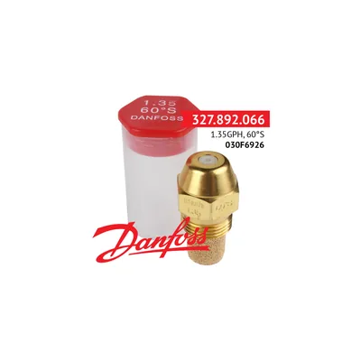 Danfoss Tobera de aceite 1.35GPH,60S 030F6926
