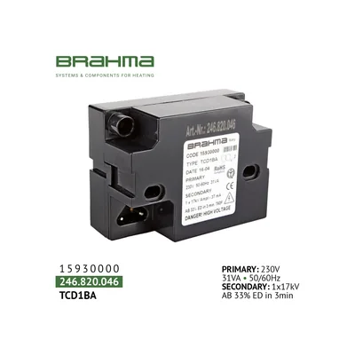 Brahma Transformador de encendido TCD1BA 15930000