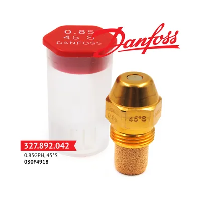 Danfoss Tobera de aceite 0.85GPH,45S 030F4918