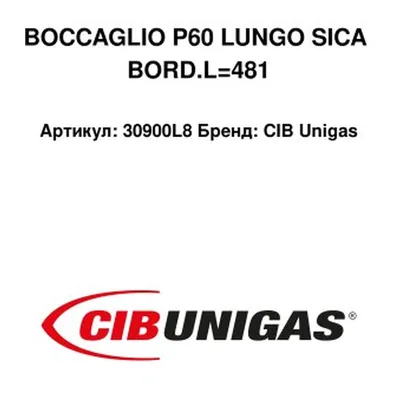 CIB Unigas Tubo de llama 30900L8