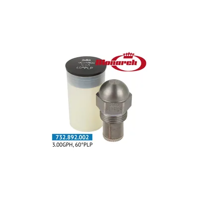 Monarch Tobera de aceite 3.00GPH / 60PLP