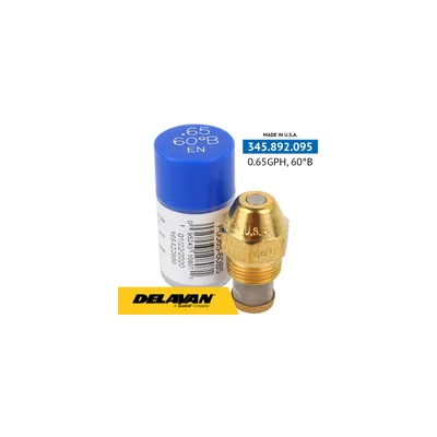 Delavan Tobera de aceite 0.65GPH,60B P0065-60B5