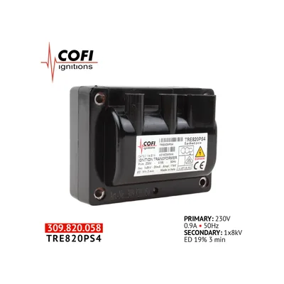 Cofi Transformador de encendido TRE820PS4