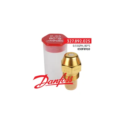 Danfoss Tobera de aceite 0.55GPH,80S 030F8910