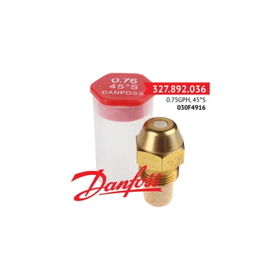 Danfoss Tobera de aceite 0.75GPH,45S 030F4916