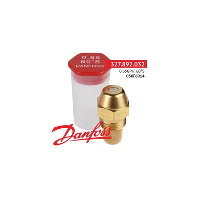Danfoss Tobera de aceite 0.65GPH,60S 030F6914
