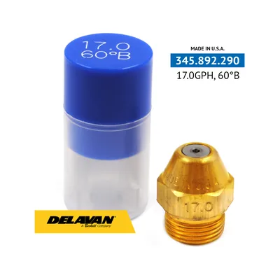 Delavan Tobera de aceite 17.00GPH,60B 01700-60B0