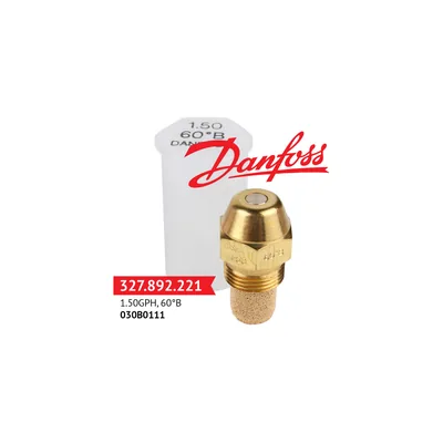 Danfoss Tobera de aceite 1.50GPH,60B 030B0111