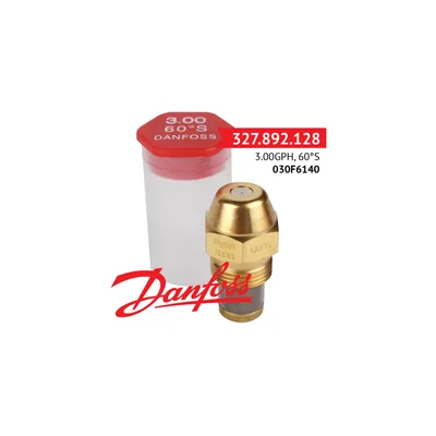 Danfoss Tobera de aceite 3.00GPH,60S 030F6140