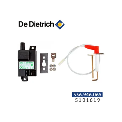 De Dietrich Zündtransformator mit Zündelektrode S101619
