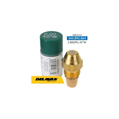 Delavan Tobera de aceite 2.00GPH,45W 00200-45W1