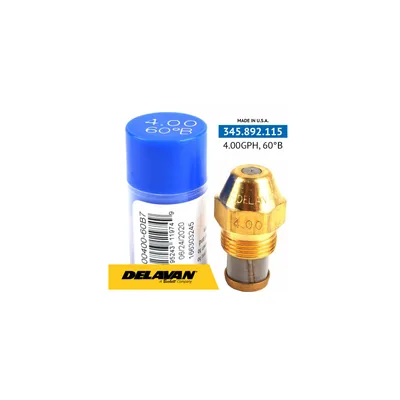 Delavan Tobera de aceite 4.00GPH,60B 00400-60B7