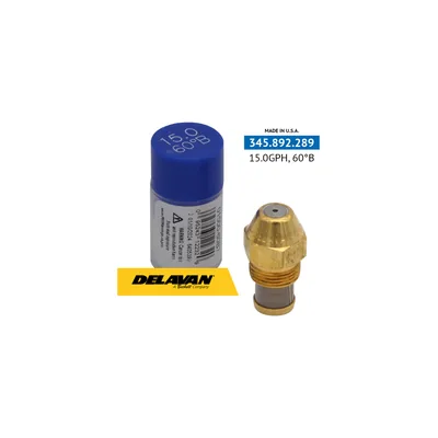 Delavan Tobera de aceite 15.00GPH,60B 01500-60B7