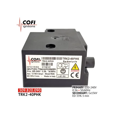 Cofi Transformador de encendido TRK2-40PHK