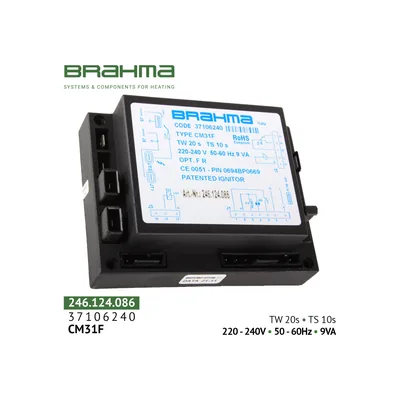 Brahma Caja de control CM31F 37106240