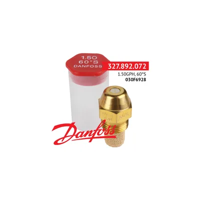 Danfoss Tobera de aceite 1.50GPH,60S 030F6928