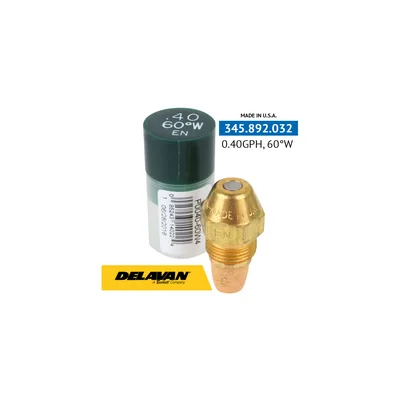 Delavan Tobera de aceite 0.40GPH,60W P0040-60W4
