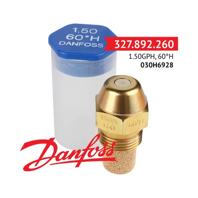 Danfoss Tobera de aceite 1.50GPH,60H 030H6928
