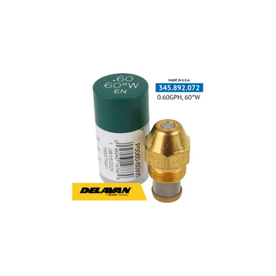 Delavan Tobera de aceite 0.60GPH,60W P0060-60W5