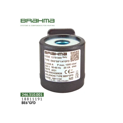Brahma Bobina de electroválvula BE6*GFD 18811191