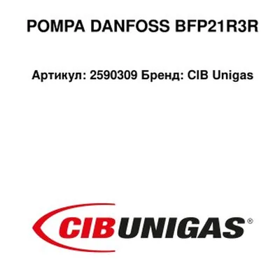 CIB Unigas Bomba de aceite 2590309