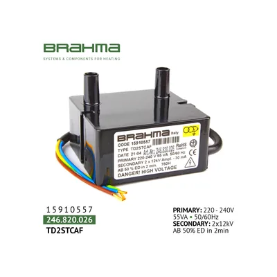 Brahma Ignition transformer 15910557