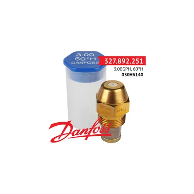 Danfoss Tobera de aceite 3.00GPH,60H 030H6140