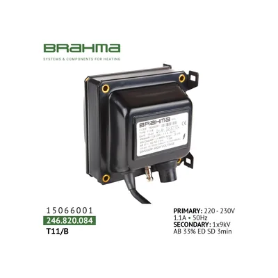 Brahma Ignition transformer T11/B 15066001