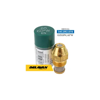 Delavan Tobera de aceite 0.85GPH,60W P0085-60W5