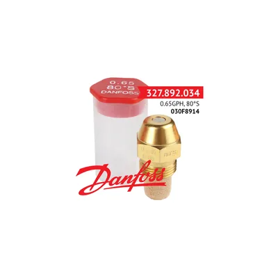 Danfoss Tobera de aceite 0.65GPH,80S 030F8914