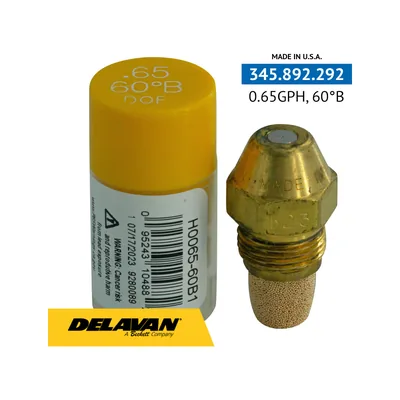 Delavan Tobera de aceite 0.65GPH,60B H0065-60B1