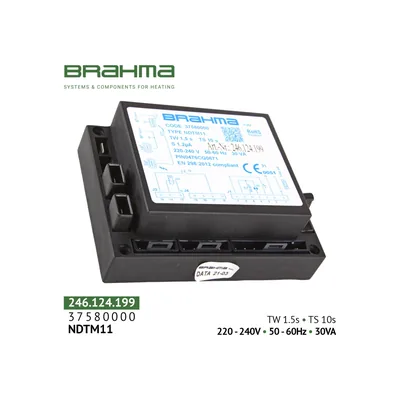 Brahma Centralita de control del quemador NDTM11 37580000